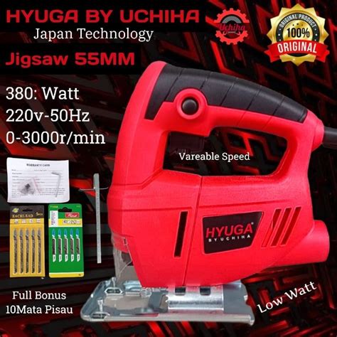 Jual MESIN Jigsaw Gergaji Kayu Potong Triplek KAYU BESI HYUGA BY UCHIHA