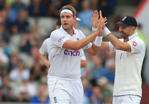 James Anderson And Stuart Broad England Seamers Create More History In