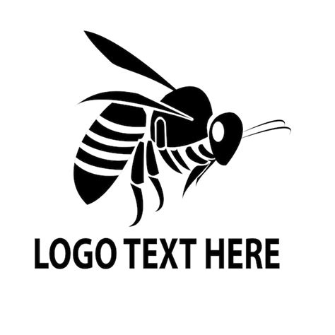 Premium Vector Bees Vector Logo Creative Design