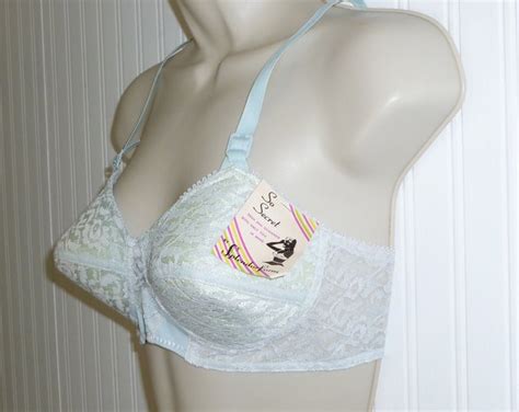 Nos Bullet Bra Vintage So Secret Bra Co 1950s 1960s Lace Bra Lingerie