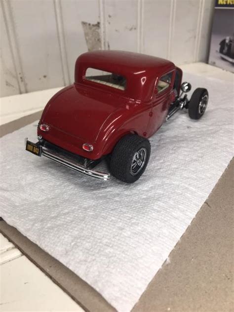 Just Another Blown Slightly Channeled 32 Ford Coup Model Cars Model