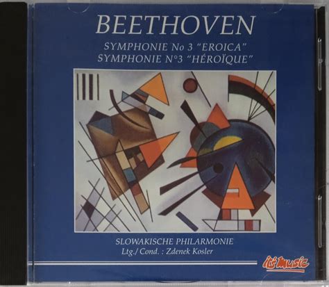 Cd Beethoven Symphony No 3 Eroica Nové Ve Folii Aukro