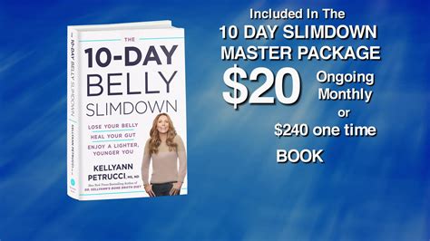 10 Day Belly Slimdown With Dr Kellyann Epstv