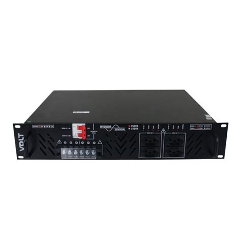 Inversor Senoidal Volt Ac Vdc Va U Rack