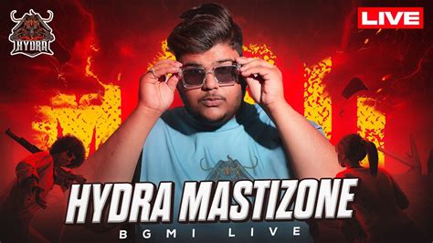 Road To 160k Fam Today 🏆 Bgmi Live Hydra Mastizone 🐉🧡 Youtube