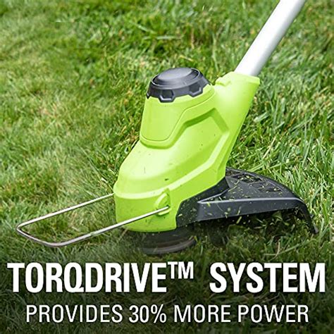 Greenworks 24v 10 Cordless Torqdrive™ String Trimmer 20ah Usb Battery And Charger Included