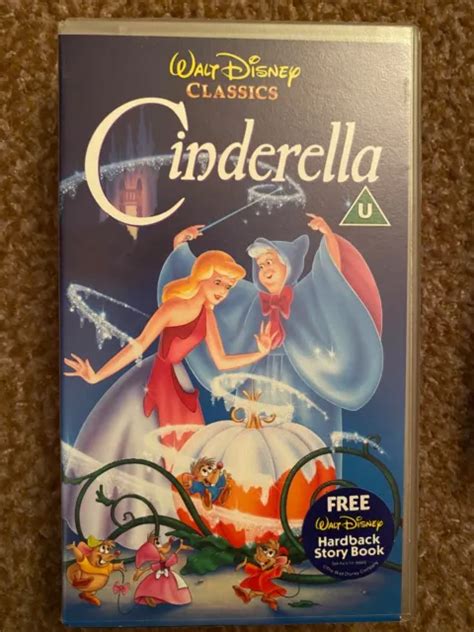 CINDERELLA VHS DM 1997 Walt Disney Classics Condition Like New 0