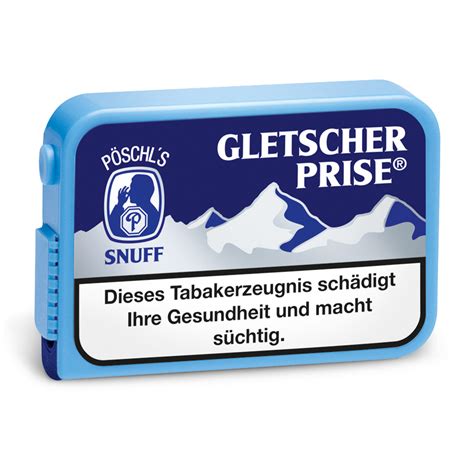 Pöschl Gletscherprise Snuff Schnupftabak Snuffland de Online Shop