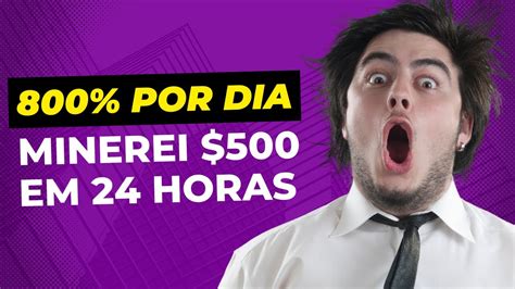 Ganhei U 500 00 Em 24 Horas Nessa Mineradora Em Nuvem Paga 106 A 800