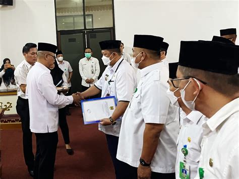 Pejabat Bapperida Tanggamus Resmi Dikukuhkan