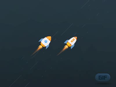 Rocket [GIF] on Behance