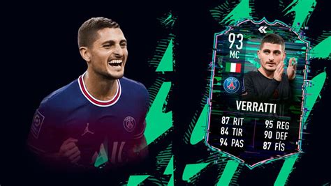 FIFA 22 Merece la pena Marco Verratti Flashback Solución del SBC