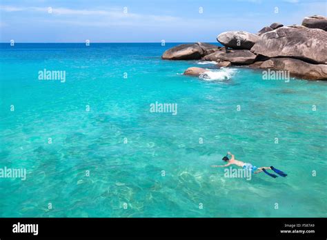 Snorkeling Background Hi Res Stock Photography And Images Alamy