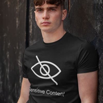 Sensitive Content T Shirt Redmolotov