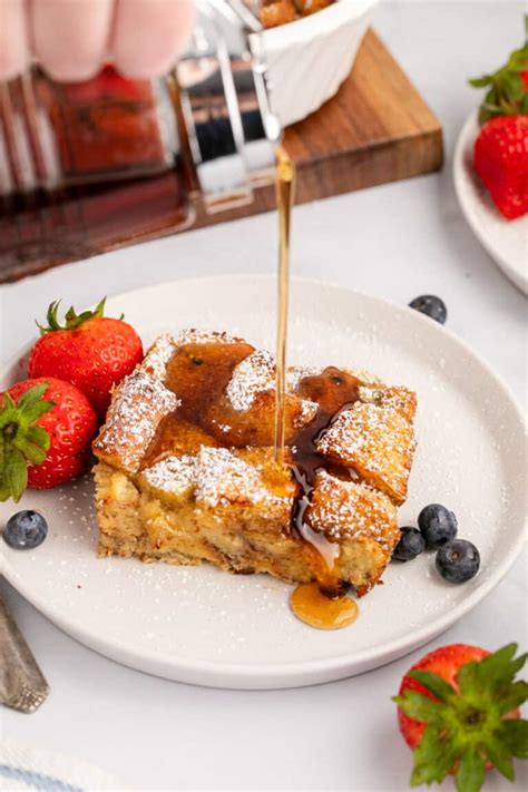 Delicious Make Ahead French Toast Casserole Recipe Boots And Hooves Homestead