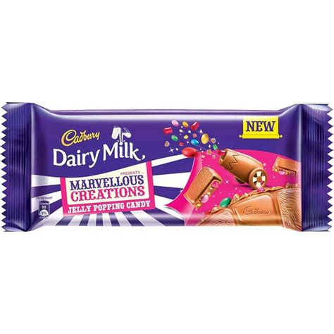 Cadbury Dairy Milk Marvellous Creations Jelly Popping Candy Pops America