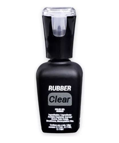 Nuevo Gel Rubber Clear By Organic Nails Mercadolibre