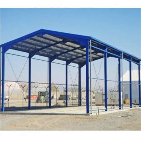 Modular Design And Architect Of Mild Steel Roofing Shed For Factory