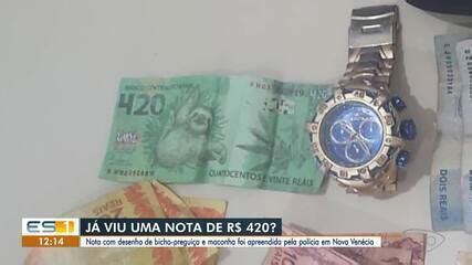 Polícia apreende nota de R 420 adolescente no ES Espírito Santo G1