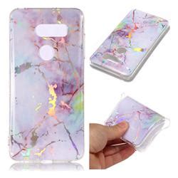 Dream Sky Marble Pattern Bright Color Laser Soft TPU Case For LG V35