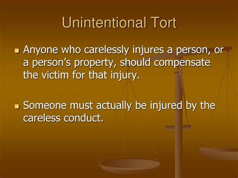 Ppt Tort Law Powerpoint Presentation Free Download Id2418401