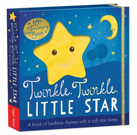 Twinkle Twinkle Little Star A Book Of Bedtime Rhymes With A Soft Star Lovey Tiger Tales