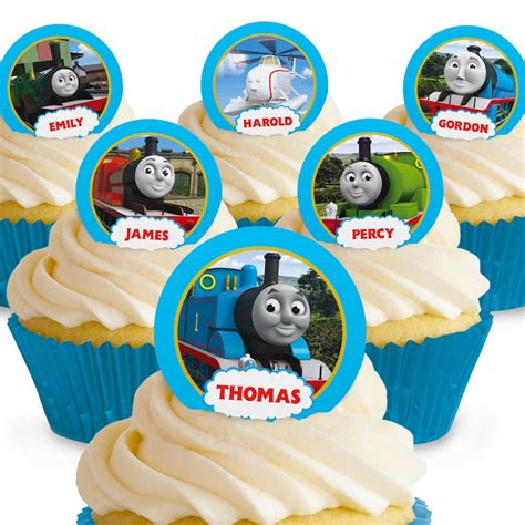 Toppershack X Pre Cut Thomas The Tank Engine Friends Edible Cake