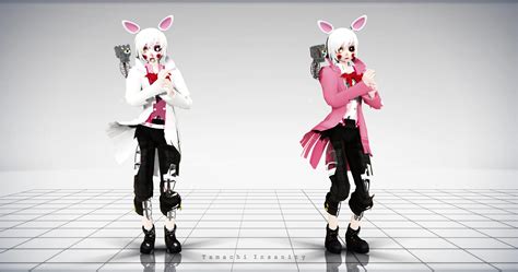 {mmd X Fnaf} Mangle Update By Sir Tamachee On Deviantart