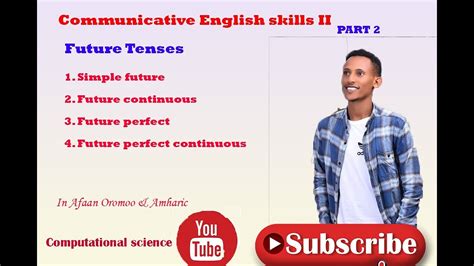 Communicative English Language Skills Ii Part Future Tenses Youtube