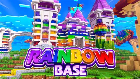 Rainbow Base By Blocklab Studios Minecraft Marketplace Map