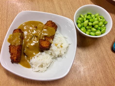 Sweet Potato Katsu Curry With Edame Beans And Sticky Rice Cannot Get