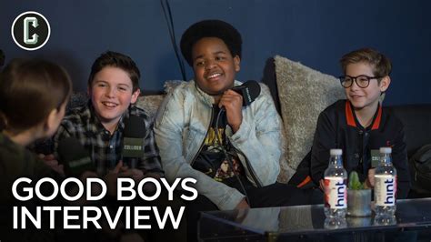 Good Boys Cast Interview Jacob Tremblay Brady Noon Keith L Williams