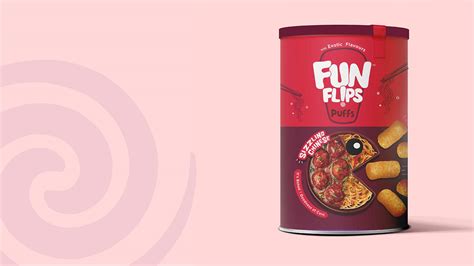 Fun Flips Can Packaging :: Behance