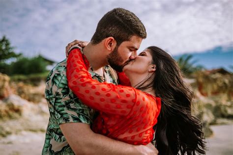 Ensaio De Noivado Na Praia Ensaio De Casal Na Praia De Pontal Do