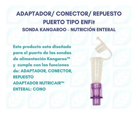 Accesorio Conector Sonda De Gastrostomia P P Vida