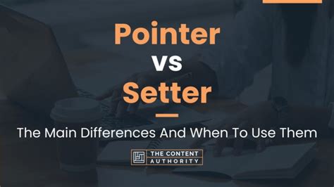 Pointer Vs Setter The Main Differences And When To Use Them