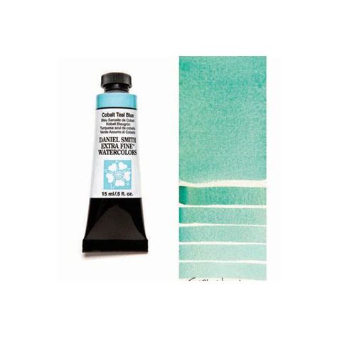 Cobalt Teal Blue 15 Ml Tube Daniel Smith Extra Fine Watercolors