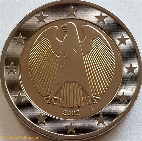 2 Euros 2003 G Karlsruhe Moedas Euro Alemanha Fatia Sulcado