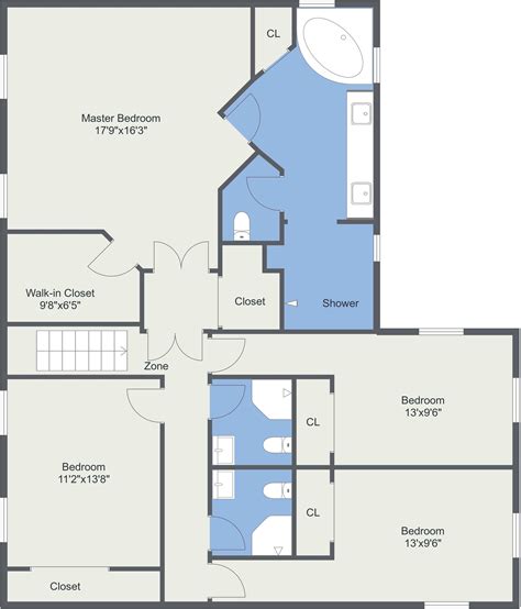 12814-clark-crown-point-indiana-level-2-2d-floor-plan - PerfectView3D