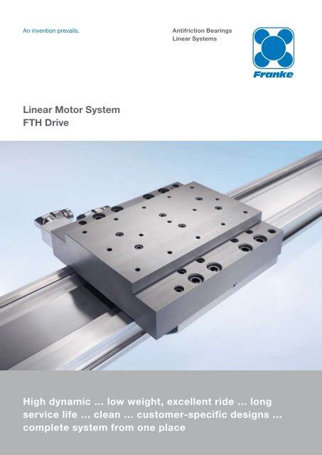 Linear Motor Modules Franke Gmbh