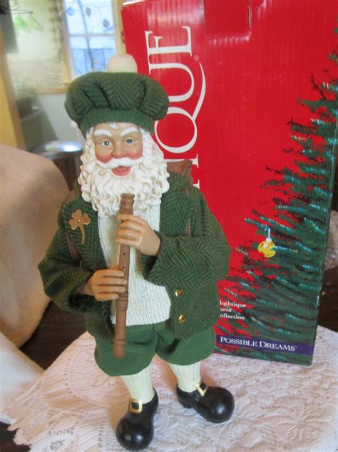 Clothtique Santa Irish Santa Celtic Irish Christmas Etsy