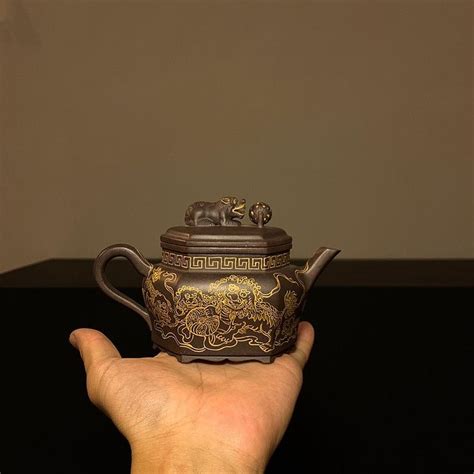 Gift Giving Purple Clay Pot Teapot Palace Utensil Orphan Cc Nine