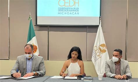 Comunicado Cedh Firma Convenio Con Seimujer Laborissmo