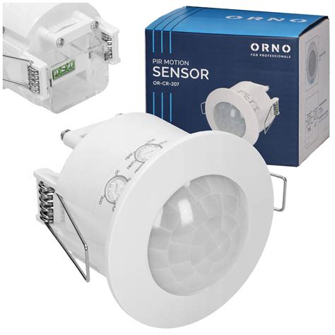 CZUJNIK RUCHU SUFITOWY PODTYNKOWY SENSOR PIR LED CZUJKA SUFIT 1200W 360