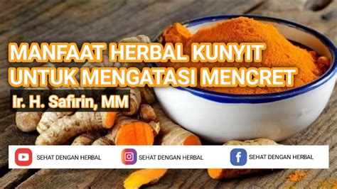 Pembuatan Jamu Herbal Dari Kunyit Ir H Safirin MM YouTube