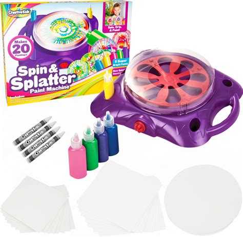 Creative Kids Spin And Paint Art Kit Spinning Art Machine