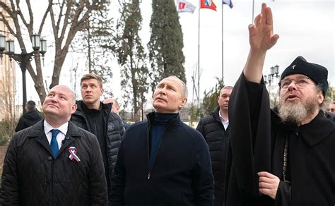 Vladimir Putin Visited Sevastopol President Of Russia