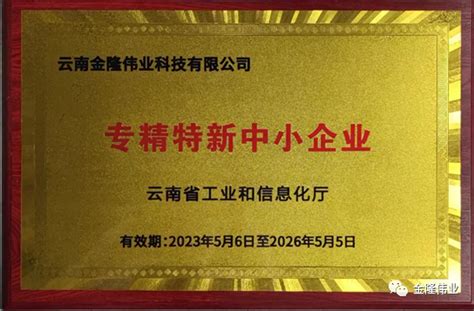 2023南亚安博会展商资讯云南金隆伟业科技有限公司荣登“专精特新中小企业”、“创新型中小企业”榜单 消防百事通