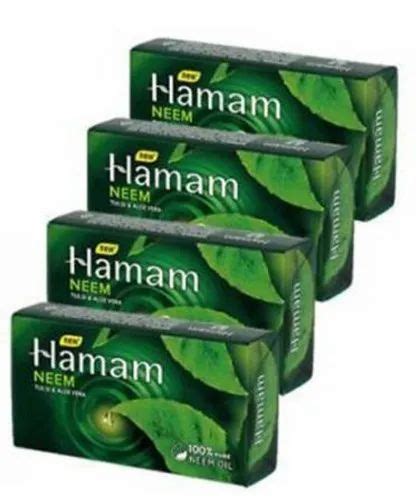 Neem Aloe Vera Oil And Tulsi Hamam Soap 150g MRP 53 Pack Of 144 Pcs