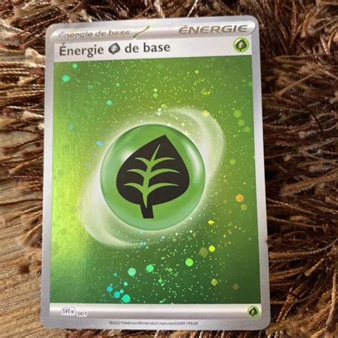 Carte Pokemon Holo Energie Plante Ev Fr Eur